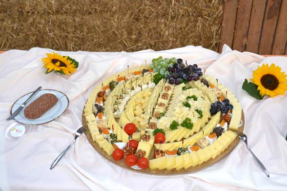 Käseplatte «mit Hiesigem»