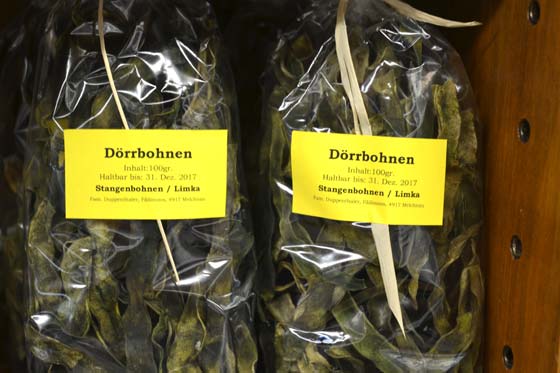 Dörrbohnen