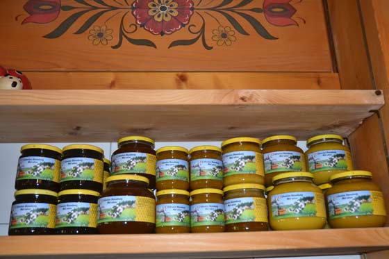 Honig-Sorten aus der Region