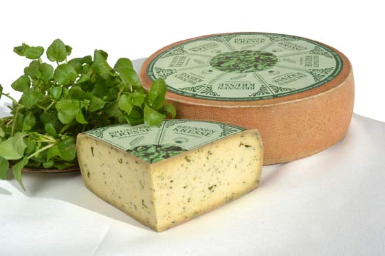 Brunnenkresse-Käse